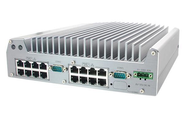 Nuvo-3616VR Fanless Mobile Surveillance System