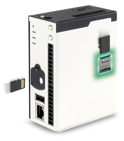 Dual microSD in IGT-21 In-Vehicle Communication Gateway