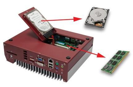 Fanless and Trapdoor Design for Easy Maintenance
